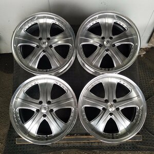 管理番号：S12-50【4本価格】【19×8J 5x114.3 ET+42/+32 ハブ73】アミスタットセレーノ・2本オフセット違い・適格請求書発行可能