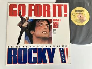 【美品US盤】ROCKY V: Joey B.Ellis and Tynetta Hare/ GO FOR IT! HEART AND FIRE (LP ver,Inst,Edit,Club Mix w/Stallone)V-15663 90年盤