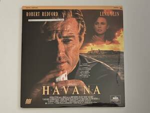 【未開封輸入版レーザーディスク】HAVANA(ハバナ) 2枚組LD MCA41049 90年シドニー・ポラック監督作,Robert Redford,Lena Olin,Dave Grusin