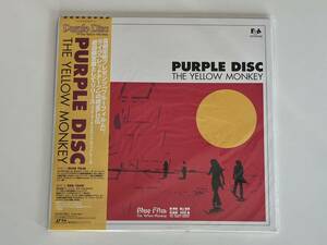 【未開封美品2枚組レーザーディスク】THE YELLOW MONKEY / PURPLE DISC LD FHLF1128/29 97年盤 BLUE FILM(高橋栄樹監督)&RED TAPE LIVE収録