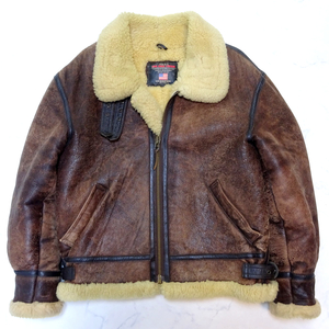 WIND ARMOR type B-3 MOUTON FLIGHT JACKET ウインドアーマー ムートンフライトジャケット Mサイズ