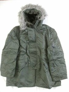 90-х США США Альфа Альфа Н-3B Куртка Мудреца L (MIL-J-6278 N-3B Parker)
