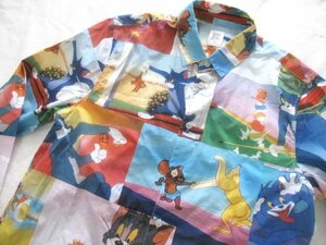  Tom . Jerry / Tom & Jerry anime image transcription shirt long sleeve M Graniphglanif