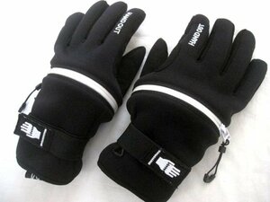 HAND OUT LIGHT WEIGHT GLOVEグローブ(スキー.スノボー)M 薄手 指が出る ハンドアウト ライトウェイトグローブ