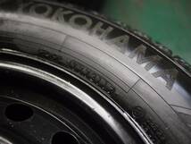 在庫処分品 2017年ヨコハマiG60 205/65R15 ホンダ純正鉄ホイールセット 6J 114.3 5穴 +50(実測) ハブ径実測64mm 福井県福井市 _画像3