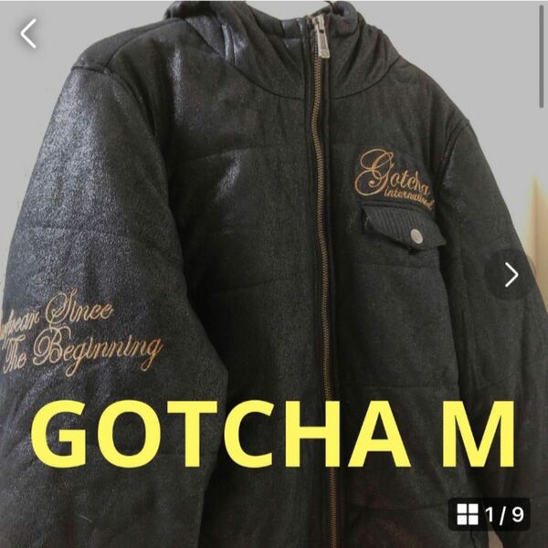 美品　GOTCHA中綿パーカージャケット　M