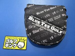 GK三好◆379【新品!!!】 【マレット型ヘッドカバー】BTG ボーダー柄◆パター用 マレット型◆BK◆ブラック◆お買い得価格◆宅急便発送◆