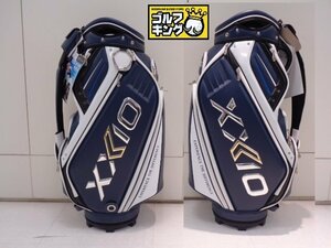 GK栄三越■ 447 【新品】ダンロップ（スリクソン）◆GGC-X157◆ネイビー◆キャディバッグ◆ゼクシオ◆9.5型◆プロレプリカモデル