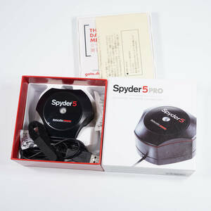 中古 Spyder（スパイダー） モニターキャリブレーション Spyder-5　Pro カラーマネジメント