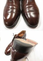 美品 【ベルルッティ Berluti】 タトゥコレクション 1409 ホールカット シューズ 靴 (メンズ) size7.5 ダークブラウン系 ●18MZA4097●_画像3