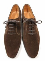 超美品 【ジョンロブ JOHN LOBB】 ニュービー NEWBY プレステージライン 靴 (メンズ) size5E7000 ブラウン ●18HT2233●_画像2