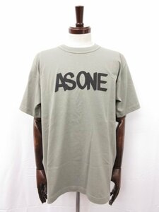 HH 極美品 【サカイ sacai】 Eric Haze/AS ONE T-Shirt カットソー 半袖Tシャツ (メンズ) size3 カーキ系 23-0465S ●29MT4964●