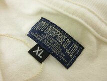 未使用 【東洋エンタープライズ TOYO ENTERPRISE CO.LTD】 刺繍装飾 クルーネック 長袖Tシャツ (メンズ) sizeXL 白系 TT67434 ●29MT4922_画像5