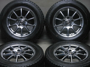 美品バリ山！A-TECH SCHNEIDER 15×6J 5H PCD114.3 IS45 WINTERMAXX WM01 195/65R15 ノア、ヴォクシー、セレナ、ステップワゴン他