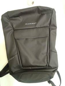 1906K　【美品】マムート MAMMUT・SEON COURIER 30Lバック　リュック デイパック 黒 ナイロンキャンバス A4 通勤通学 アウトドア 