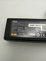 美品 動作確認済み NEC 富士通メーカー 純正電源 ACアダプター 19V 3.42A ADP-65JH AB■FMV-AC332/ FMV-AC332A/ADP-65YH 等/E7 1212-02_画像2