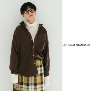 2021AW☆ジャーナルスタンダード JOURNAL STANDARD☆洗える シャツコールビッグスキッパー フリーサイズ☆A-O 5037