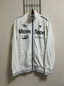 ［DESCENTE MOVE SPORT］デサント ムーブ スポーツ トラックジャケット　白　L Y1997