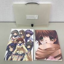 Key CLANNAD クラナド ファイルケース イラストレーション 原画集 布ポスター_画像1