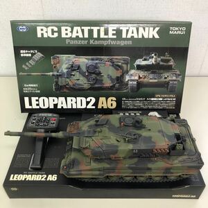 ②動作確認済み　東京マルイ レオパルド２ A6 RC ラジコン ドイツ　1/24 バトルタンク LEOPARD2