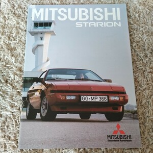  Mitsubishi Starion каталог Германия версия 4