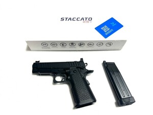 EMG Staccato C2 Compact 2011 Hi-Capa GBB Pistol using VIP Gripハイキャパ TTI