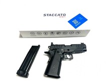 EMG Staccato C2 Compact 2011 Hi-Capa GBB Pistol using VIP Gripハイキャパ TTI_画像2