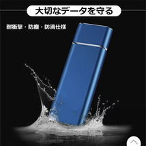 即納 外付けSSD ポータブルSSD 4TB Type-C USB3.1対応 Mac スマホ ドライバー不要 使用簡単 Gen2 Gen1 パソコン PC android 耐衝撃 4TB_画像5