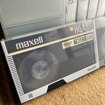 売切り！使用済み30本セット maxell / マクセル ベータ カセットテープ HGX GOLD L-830HG 長期保管品 中古品 現状渡し BETA beta テープ _画像2