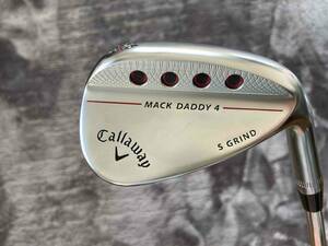 キャロウェイ　ウェッジ　MACK DADDY 4　S GRAIND　ロフト46度　バウンス10　シャフト TrueTemper　DynamicGold　TOUR Issue