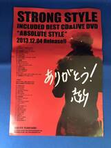 STRONG STYLE BESTアルバム　『ABSOLUTE STYLE』 CD +DVD2枚組　限定1000枚　未開封新品　ストロングスタイル_画像3