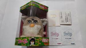 TOMY トミー Furby 日本語 おしゃべり天才ペット ファービー 未使用品 血統書 説明書 辞書付 ぬいぐるみ フィギュア TIGER ELECTRONICS