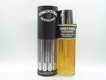 TOMINTOUL GLENLIVET トミントール グレンリベット ハイランドモルト スコッチ ウイスキー 750ml 箱入 未開封 古酒 Q5951_画像1