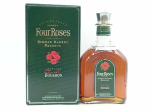 FOUR ROSES SINGLE BARREL RESERVE フォア ローゼス シングルバレル リザーブ バーボンウイスキー 箱入 未開封 古酒 750ml 43% Q5710