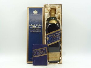 JOHNNIE WALKER OLDEST ジョニーウォーカー オールデスト ブルーラベル ウイスキー 750ml 箱入 未開封 古酒 旧ボトル X242542