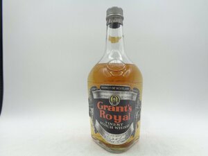 【1円】～ GRANT ROYAL グランツ ロイヤル スコッチ ウイスキー 750ml 43% 未開封 古酒 ※液漏れ有 C107539