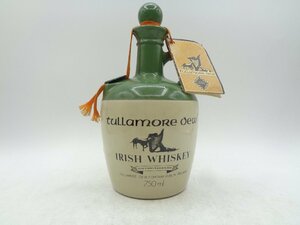 TULLAMORE DEW タラモア デュー アイリッシュウイスキー 陶器 750ml 43％ 未開栓 古酒 J725