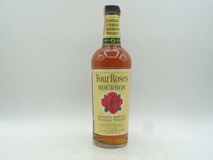Four Roses 6年 フォア ローゼス バーボン ウイスキー 750ml 43% 未開封 古酒 X248880