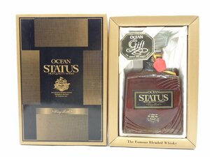 OCEAN STATUS オーシャン ステータス ウイスキー 特級 箱入 未開封 古酒 三楽 720ml X248897