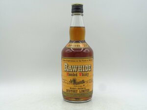 SUNTORY WHISKY RAWHIDE サントリー ウイスキー ローサイド アメリカン タイプ 1級 国産 720ml 40% 未開栓 古酒 J727