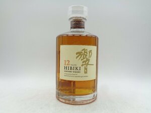 SUNTORY WHISKY HIBIKI 12年 サントリーウイスキー 響 未開封 古酒 700ml 43％ ※裏ラベル難有 Z22991