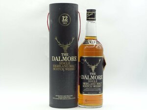 THE DALMORE 12年 ダルモア シングル ハイランド モルト スコッチウイスキー 750ml 43％ 箱入 未開栓 古酒 X249272