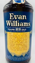 ST 【同梱不可】Evan Williams エヴァンウィリアムズ 1970 23年 750ml 53.5% 未開栓 酒 Z028360_画像5