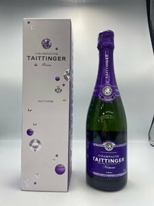 ST【同梱不可】 TAITTINGER テタンジェ ノクターン 750ml 12.5% 未開栓 箱 Z027173