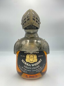 ST【同梱不可】NIKKA WHISKY Gold&Gold G&G ニッカウイスキー 西洋カブト付き 750ml 43% 未開栓 1626g 酒 Z028576