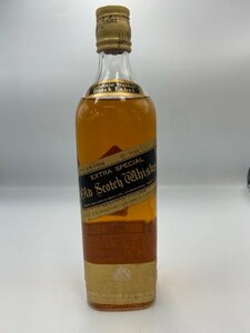 ST【同梱不可】ジョニーウォーカー ブラックラベル 金キャップ 43％ 760ml 古酒 未開栓 酒 Z028036