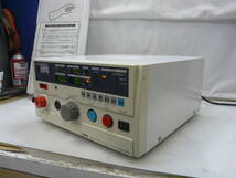 鶴賀電機　耐電圧試験器　8528　中古動品_画像3