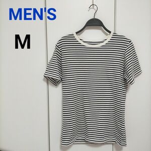 メンズ　半袖Tシャツ【М】ボーダー　シンプル　着回しやすい