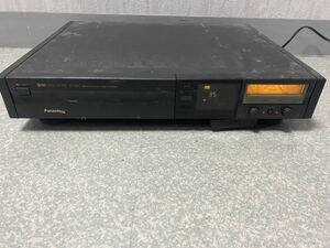 【通電OK】 Panasonic パナソニック S-VHS ビデオデッキ NV-FS65