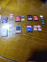 特別提供【マイクロSDカードパック:ジャンク品扱い】sandisk microSD SD カード_画像3